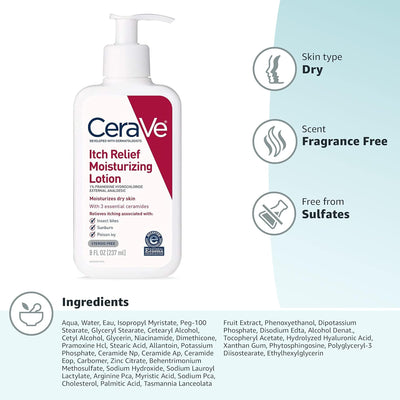Cerave Itch Relief Moisturizing Lotion