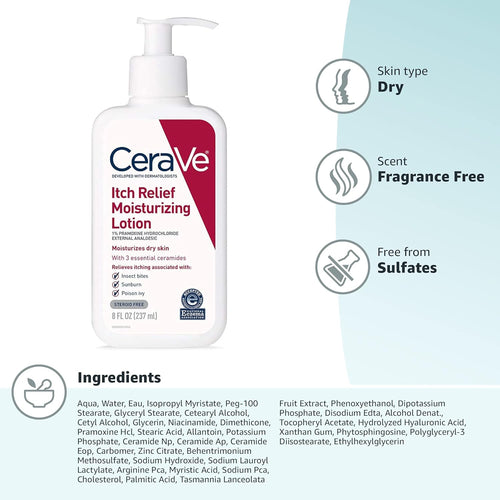 Cerave Itch Relief Moisturizing Lotion