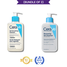 Load image into Gallery viewer, (Bundle of 2) Cerave SA Smoothing Cleanser With Cerave