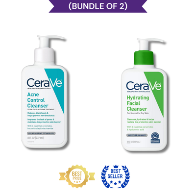 (Bundle of 2) Cerave Acne Control Cleanser With Cerave