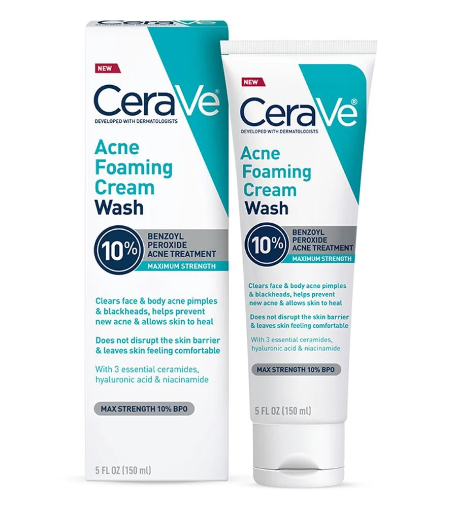 Cerave Acne Foaming Cream Wash